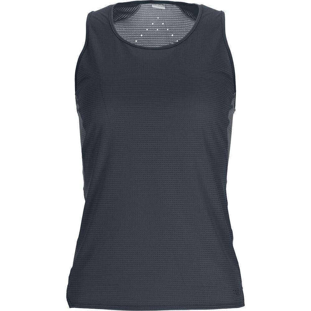 Rab Sonic Ultra Vest Tank Top Women's Size 12/ Medium Gray Lightweight Active
